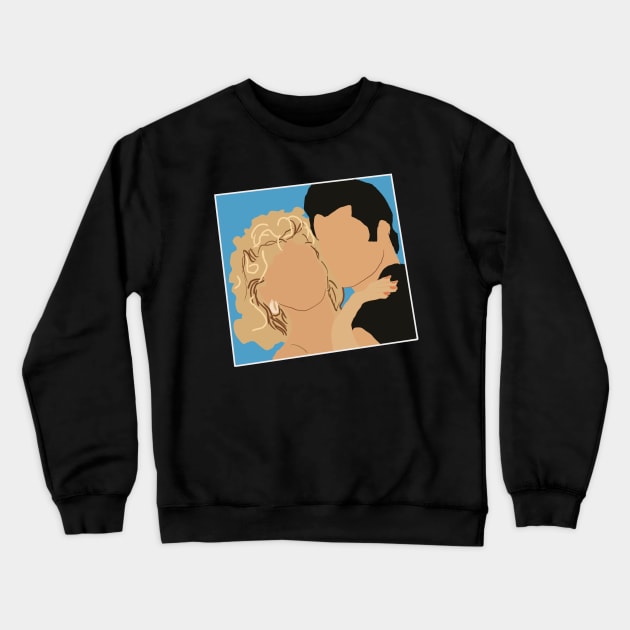 Grease Crewneck Sweatshirt by BadDrawnStuff